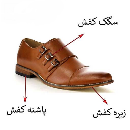 کفش از چه قسمت هایی تشکیل شده است؟ در پامیشا