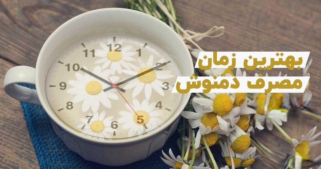 بهترین زمان برای نوشیدن دمنوش در پامیشا