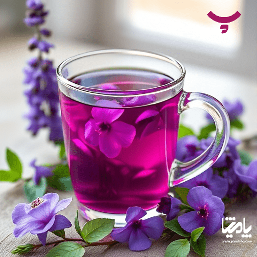 گیاه گل گاو زبان به عنوان یک داروی سنتی در تهیه دمنوش برای حمایت از سلامت سیستم تنفسی در پامیشا