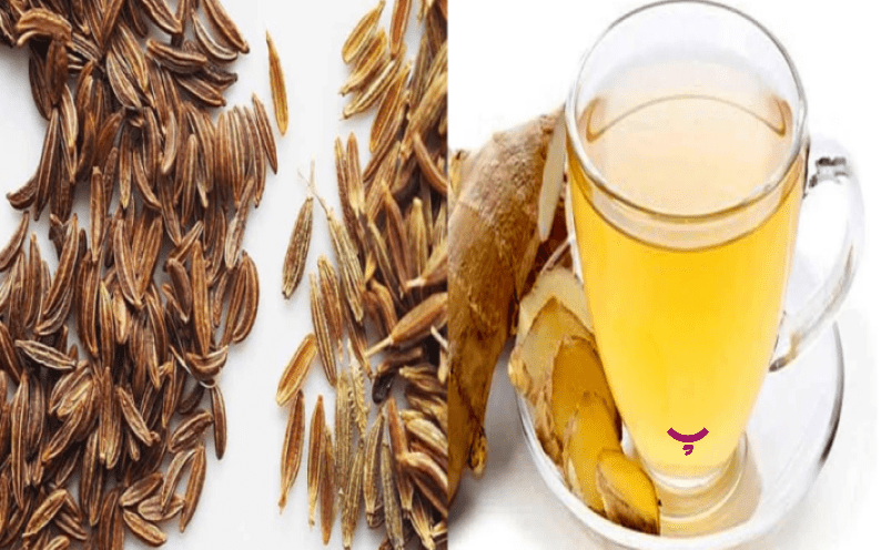 دمنوش زنجبیل و زیره سیاه