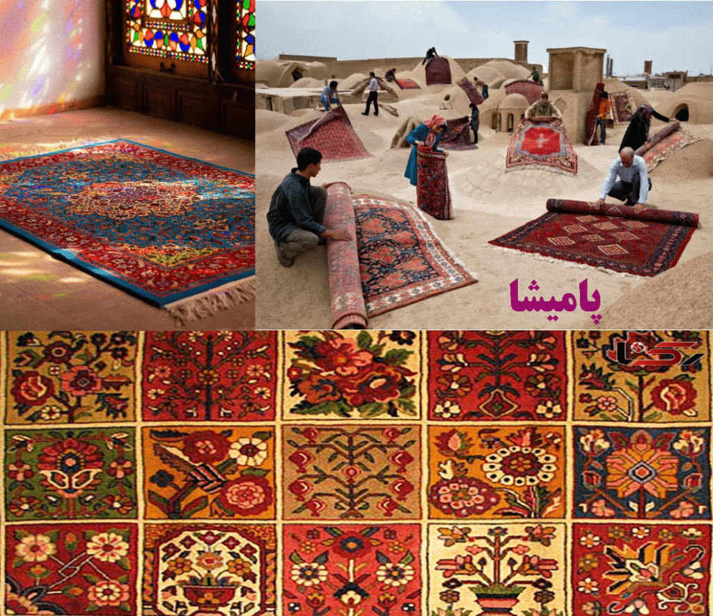 فرش دستباف ایرانی – نماد هویت فرهنگی و هنر بیبدیل ایران
